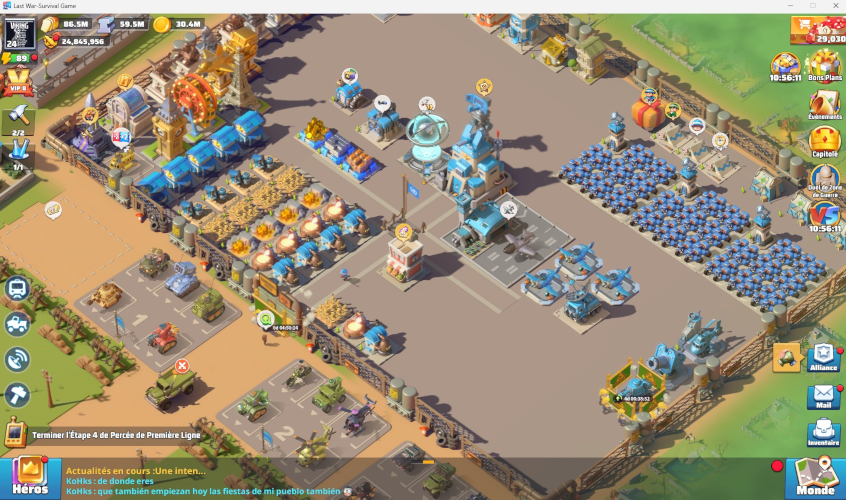 Organisation de la base